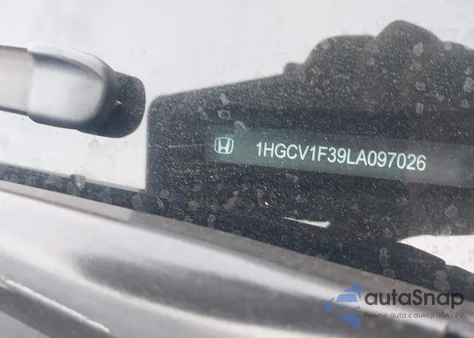 2020 Honda Accord Sport from USA, damaged, VIN 1HGCV1F39LA097026